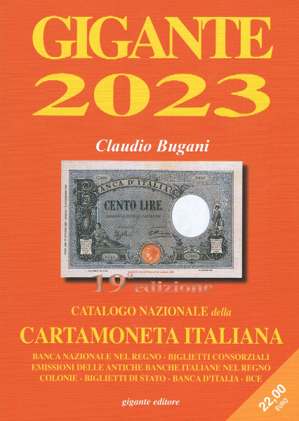 CATALOGO GIGANTE CARTAMONETA ITALIANA 2023