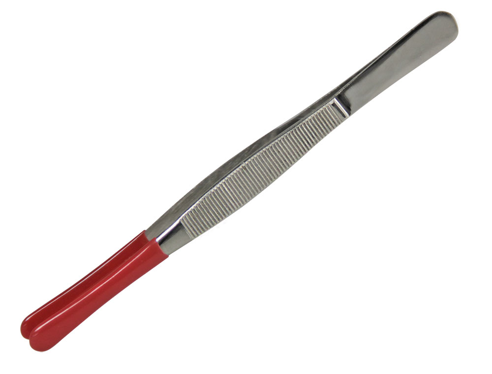 1840-pinzette Pinzetta per monete lunghezza 120 mm.