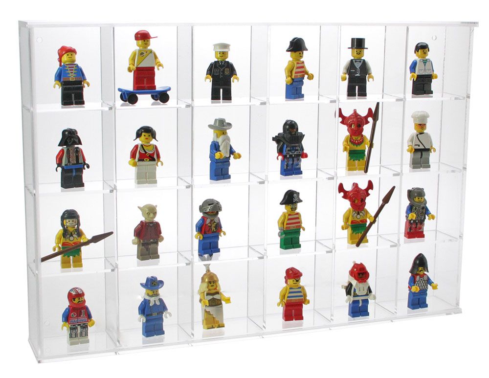 5259-klein-vitrine-lego0ySpcP10fzExz Vetrinetta in acrilico "large" 24 scomparti