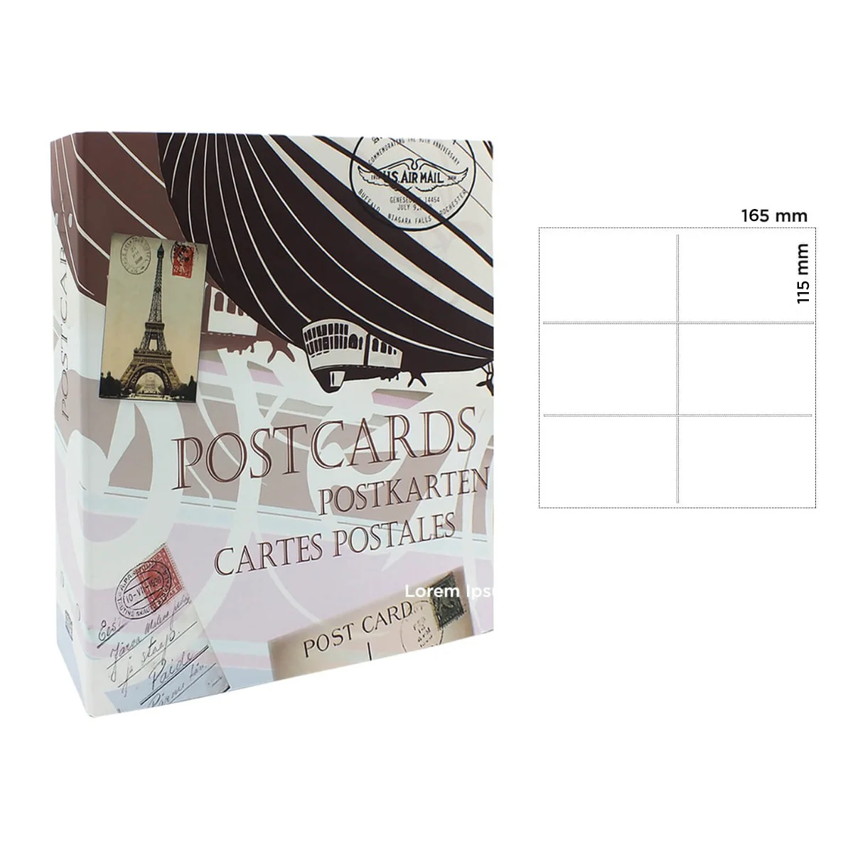 Album per cartoline "Retro Big" Album per cartoline "Retro Big"