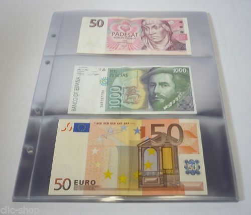 9999-3-Banknotenbl-tter-3-teilig Fogli aggiuntivi 9999-3 per l'album 4125