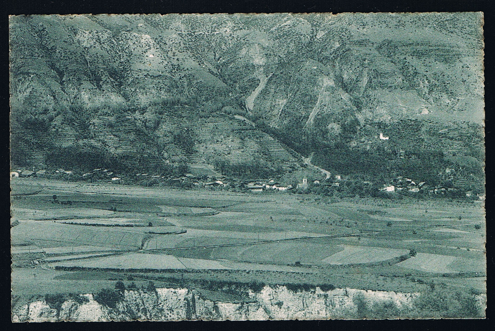 i9003 Cartolina Kortsch Corzes Silandro Schlanders Vinschgau Südtirol non viaggata