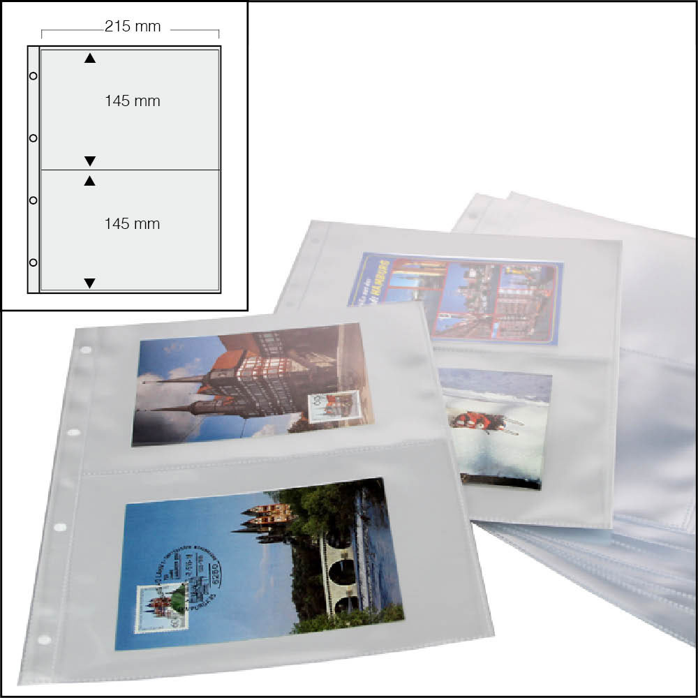 005477-100-einsteckbla_tter_postkarten_2er Foglio Nr. 5477 per Album Design 7920