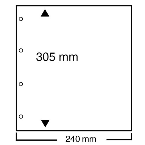 000500-blankobla_tter_compact_a4 Fogli intermedi Nr. 500 "Compact A4"