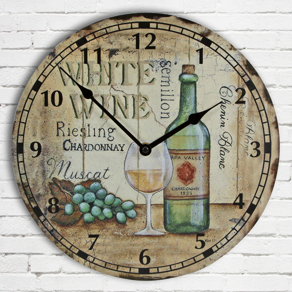 73731 Orologio da parete "Vino"