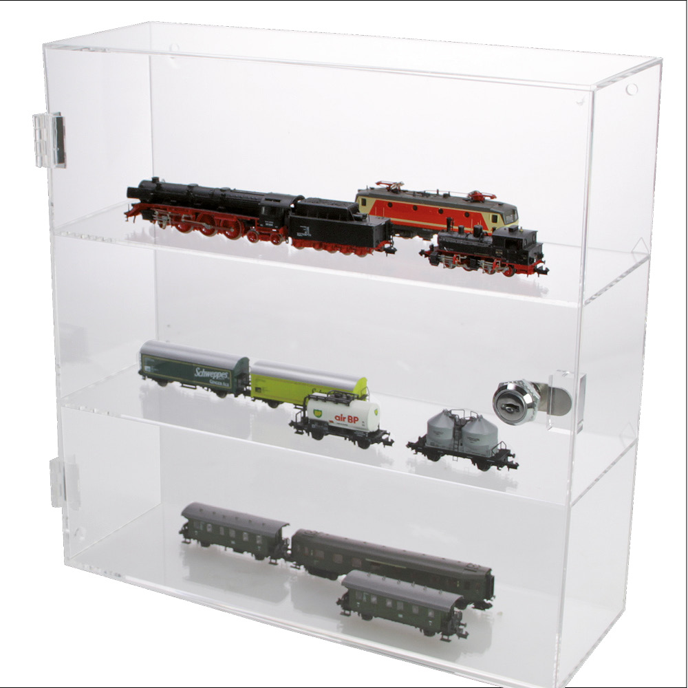 5247-minieisenbahn Vetrinetta in vetro acrilico Modulo D-E-F