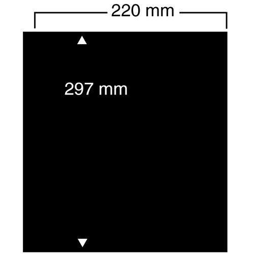 000451-einsteckblatt_compact_a4 Foglio nero Nr. 451 "Compact A4"