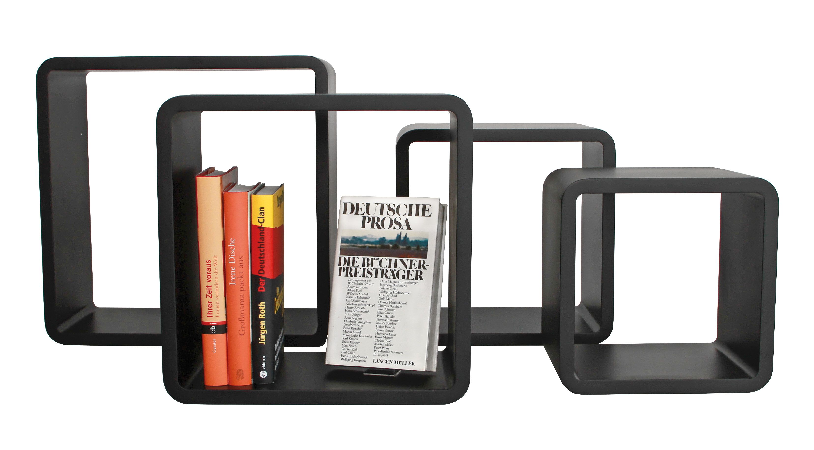 5327-set-schwarz Cubo arredo nero