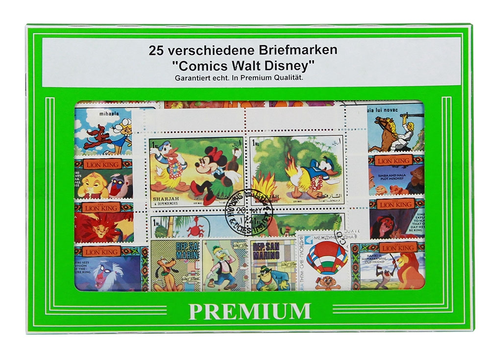 Set di francobolli "Walt Disney"