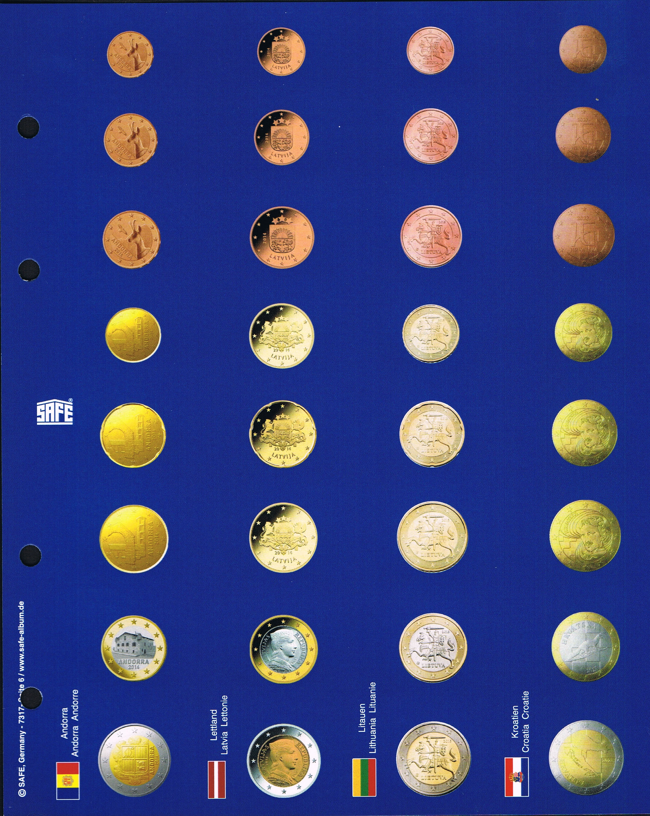 7317-6-Topsetbl-tter-Serien-in-Kapseln TOPset Foglio supplementare Nr. 7317-6