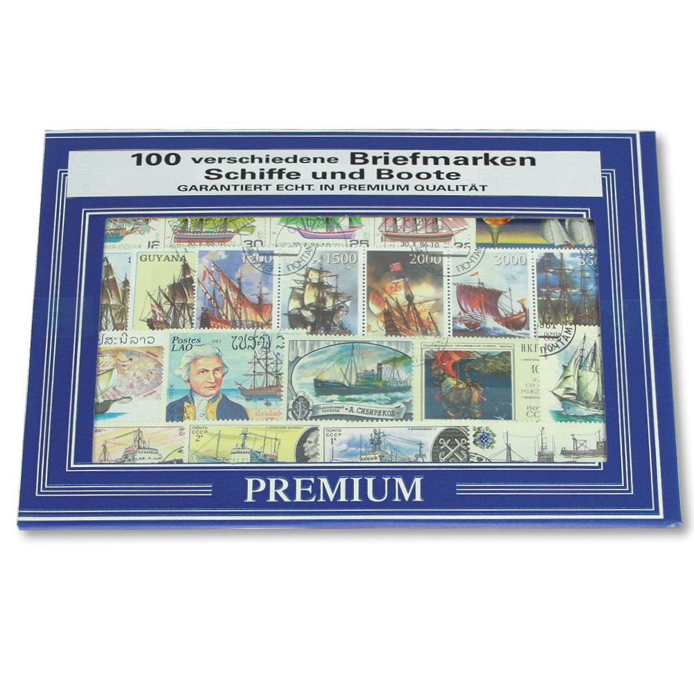 73672-schiffe Set di francobolli "Navi e barche"