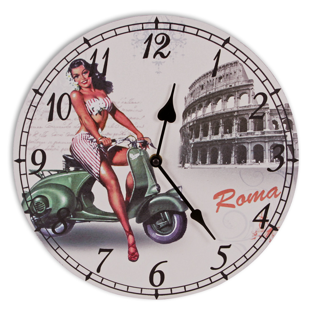 73732 Orologio da parete "Vespa"