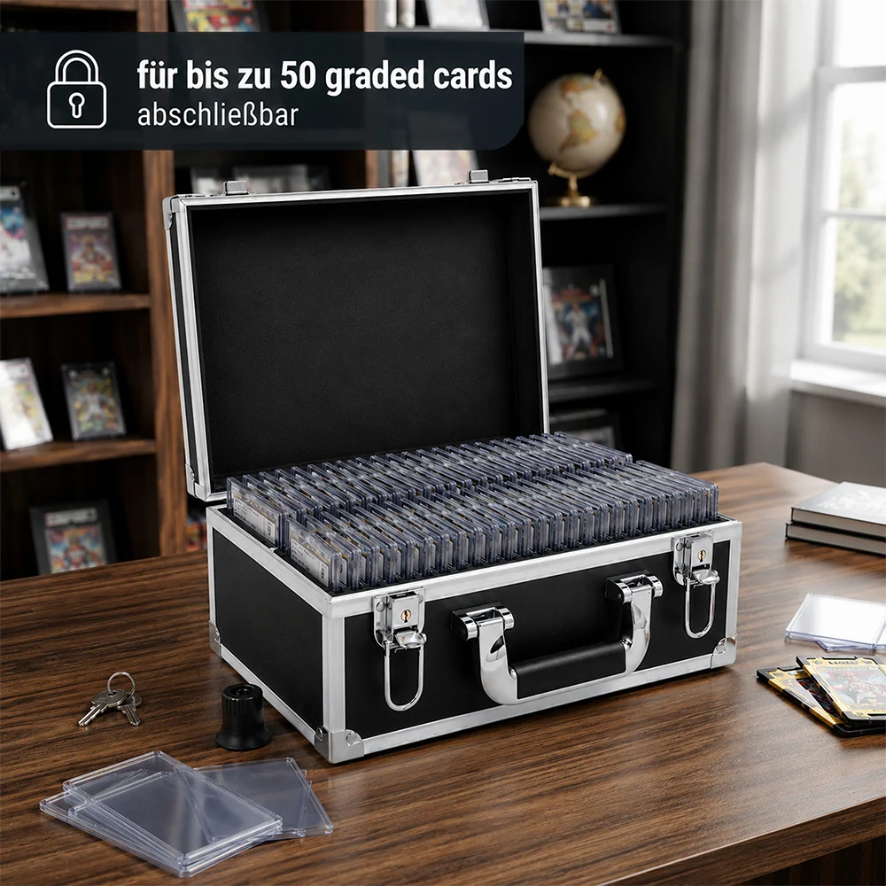 Valigetta in alluminio per Graded Cards - Carte Gradate