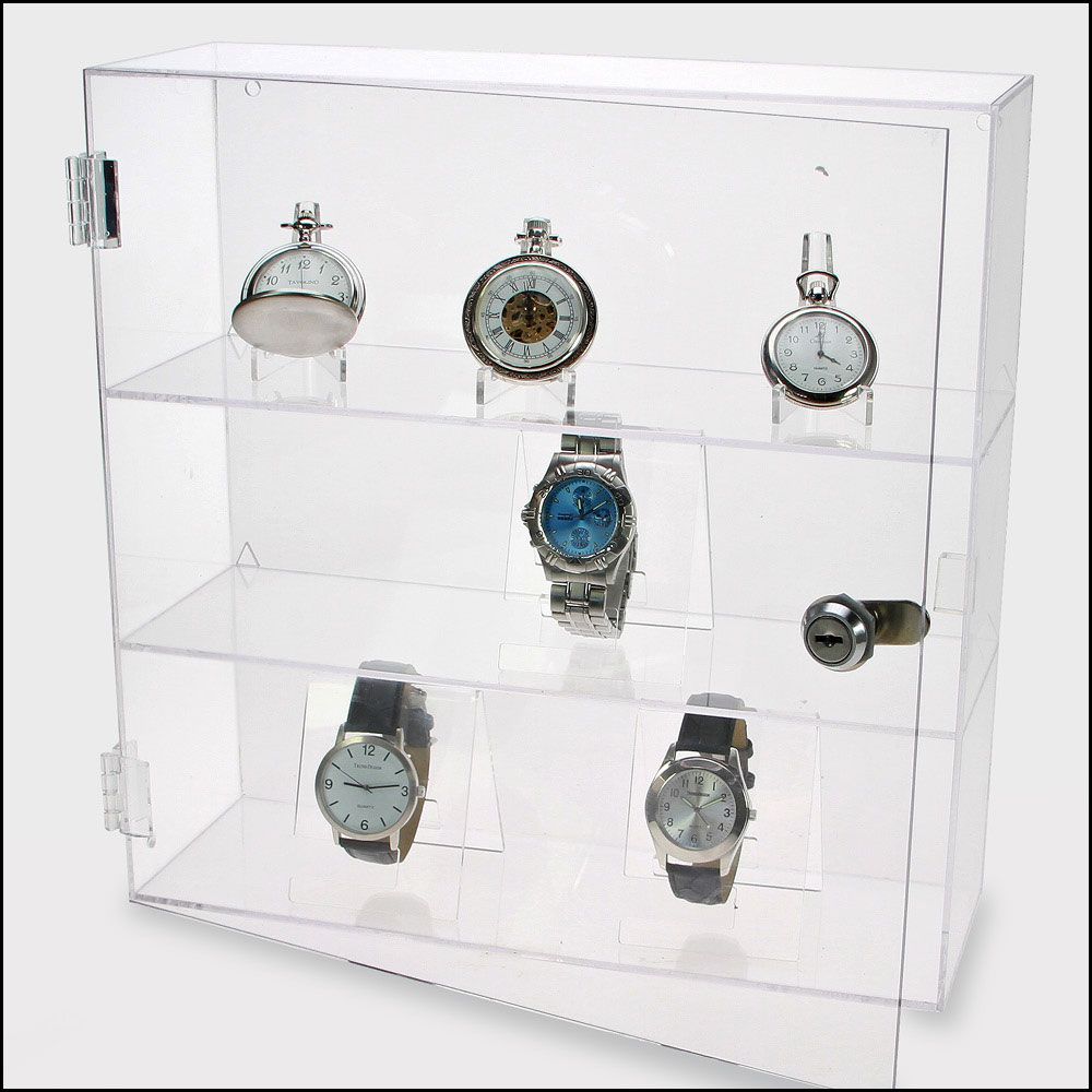 5247-vitrine_uhren Vetrinetta in vetro acrilico Modulo D-E-F