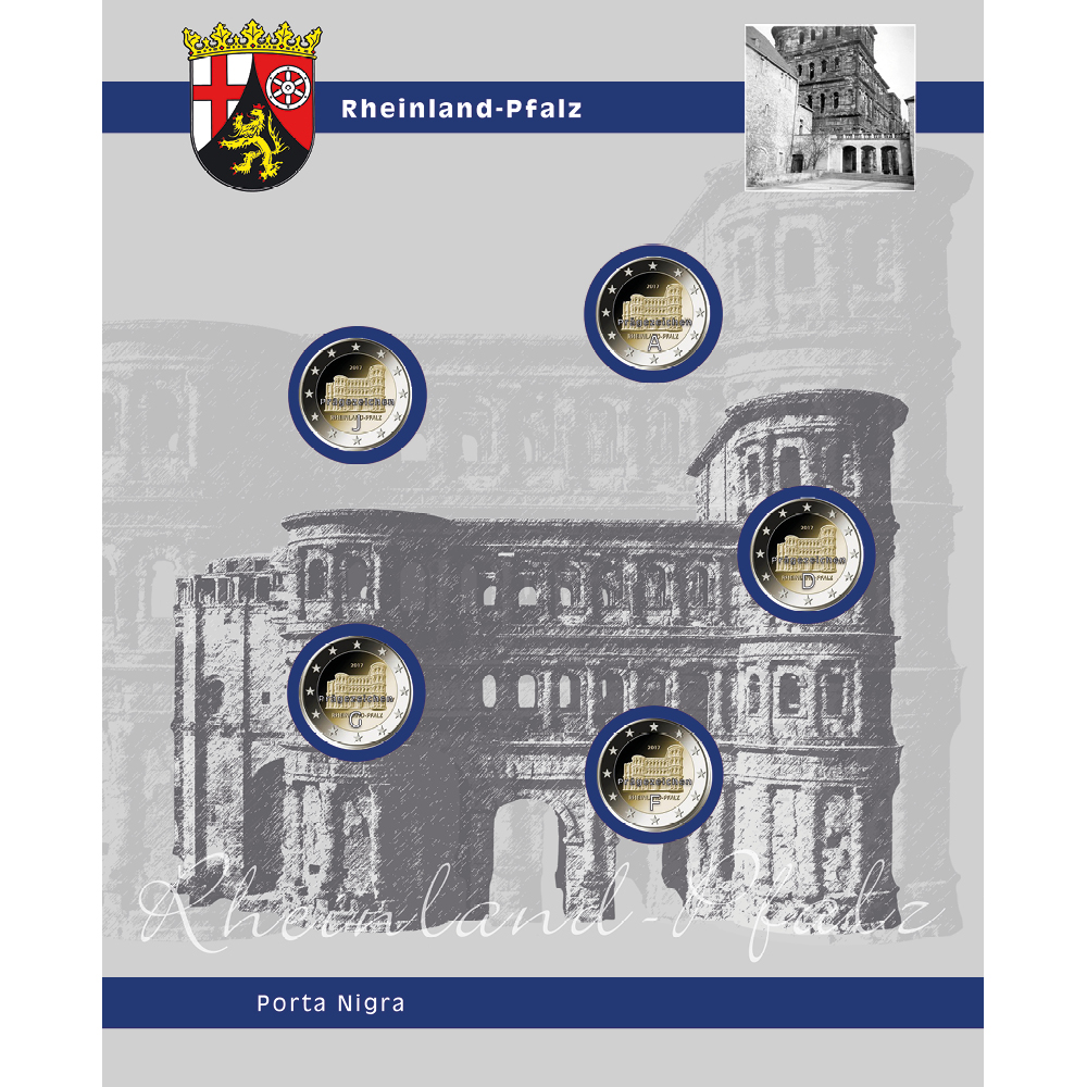 7821-12-vorder Foglio TOPset 2 Euro "Rheinland-Pfalz"