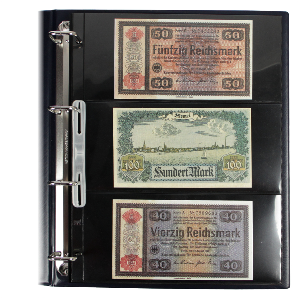 Foglio nero Nr. 453 "Compact A4" per banconote