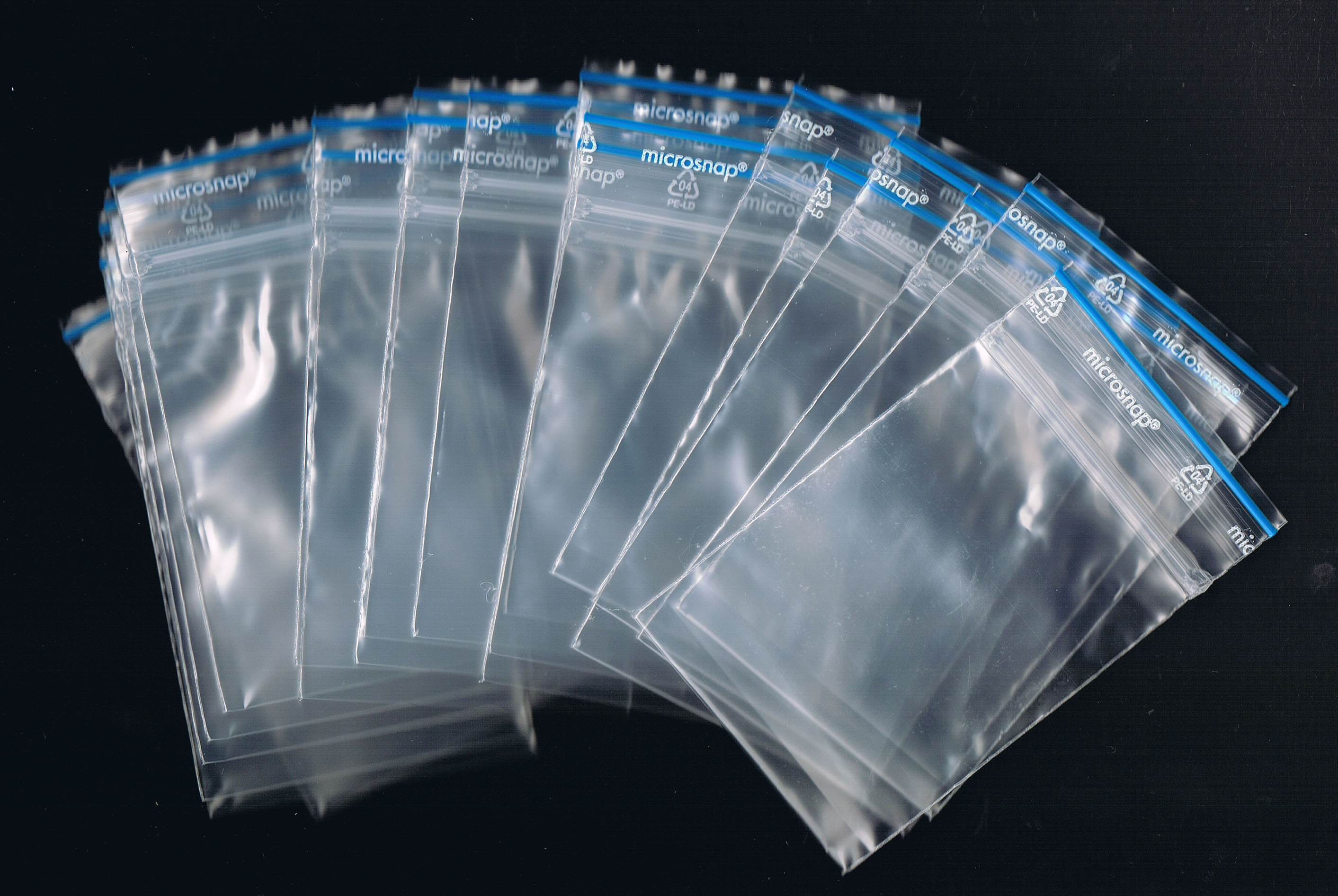 Bustine trasparenti con chiusura ZIP Bustine trasparenti con chiusura ZIP