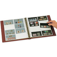 074909200 Foglio mobili per francobolli su schede francobolli