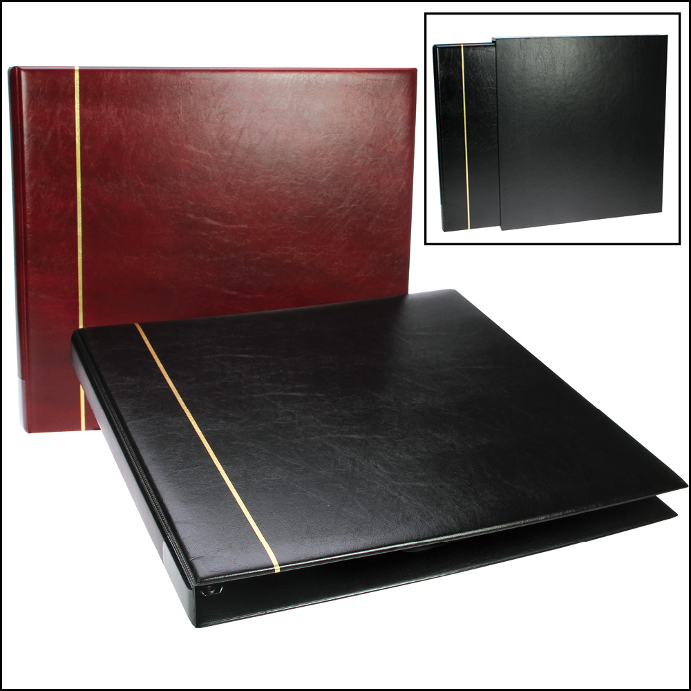 001317-5-postkarten-ringbinder_schw Album per cartoline "Standard"