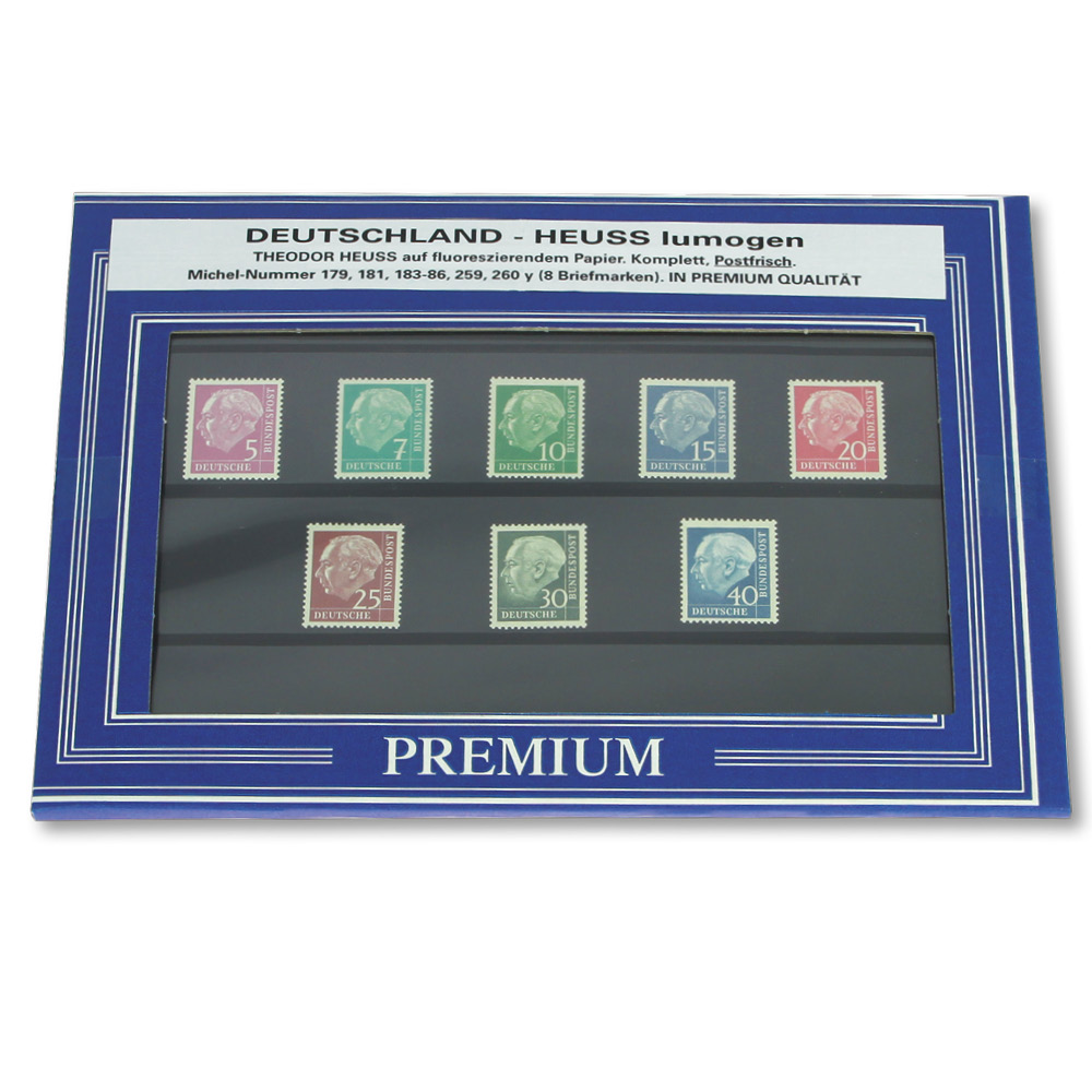 Set di francobolli "Theodor Heuss"