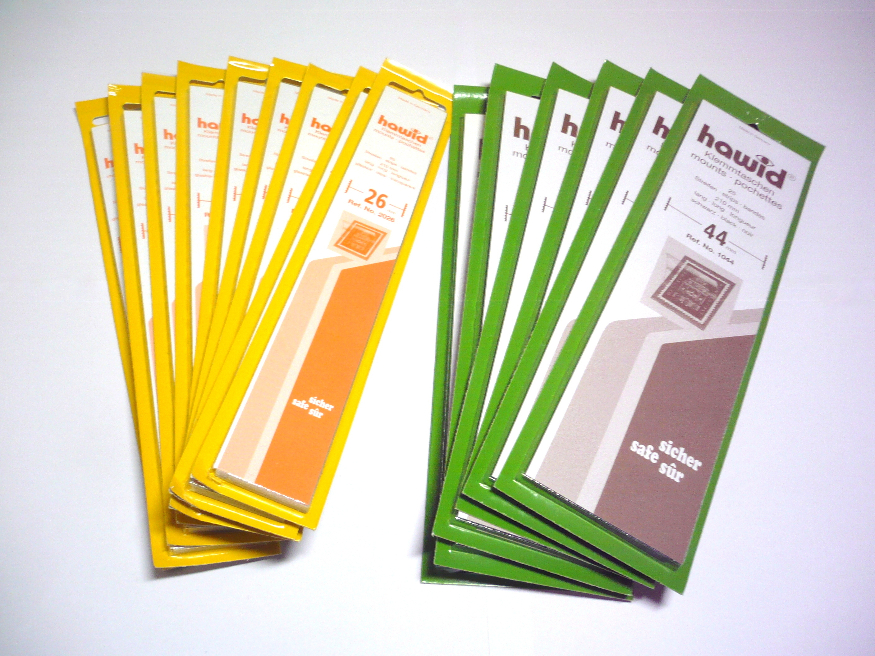 HAWID-Streifen-1 Strisce da tagliare per francobolli 210 x 21 mm