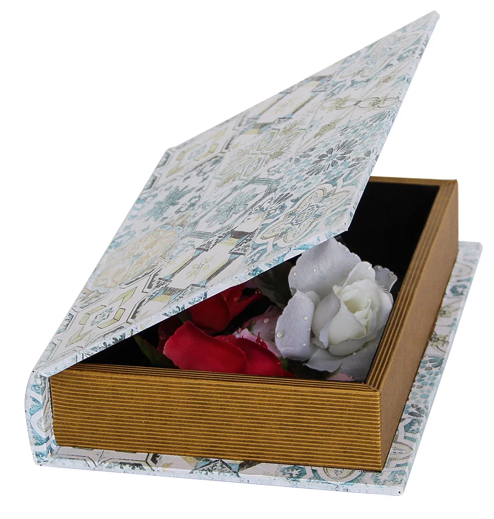 Cassette portaoggetti “a forma di libro”