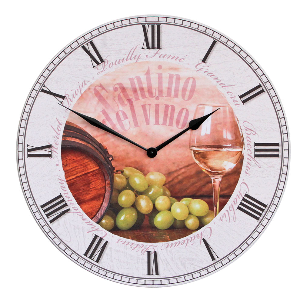 4051857741024-wanduhr_vino Orologio da parete "Vino"