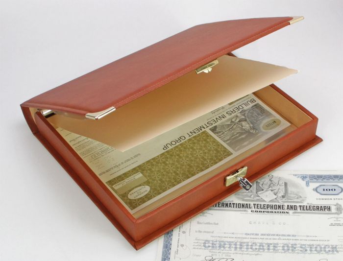 445-kassette-offen Cassetta per documenti DIN A4