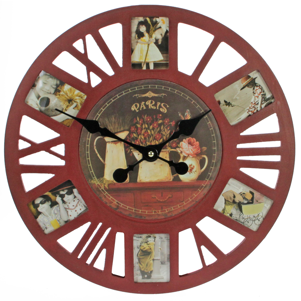 4051857739397 Orologio da parete con cornice per foto