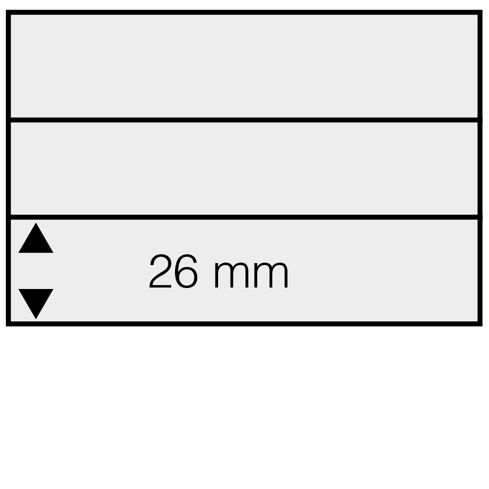 7028_1 Schede Din C6 in cartoncino con 3 listelli (100 pezzi)