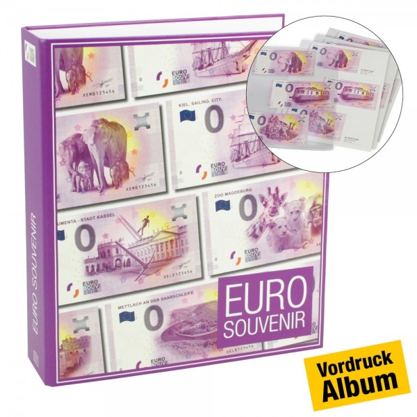 Album per banconote 0 Euro Germania 2019